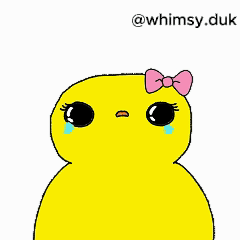 Cry Duck GIF