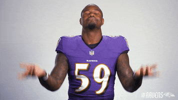 Happy Football GIF by Baltimore Ravens