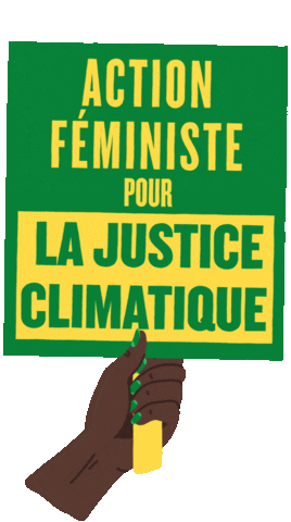 Protest Woman Power Sticker by UN Women