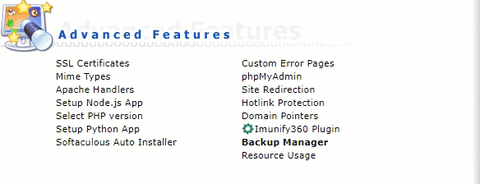 Select PHP version