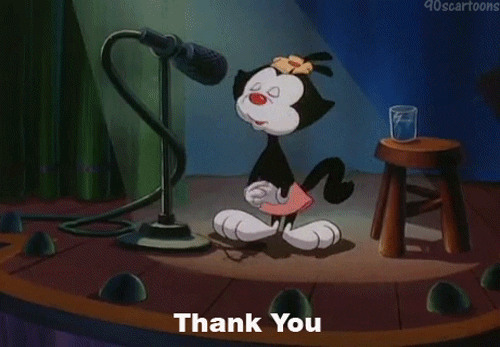 Cartoon-thank-you GIFs - Get the best GIF on GIPHY