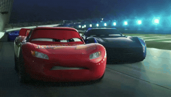 Fading Lightning Mcqueen GIF