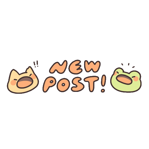 New Post Sticker