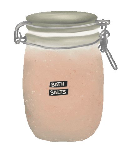 Bath Salts Sticker