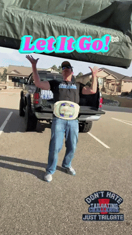 Let It Go GIF by Tailgating Challenge