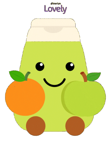 Apple Serum Sticker by Emeron Lovely