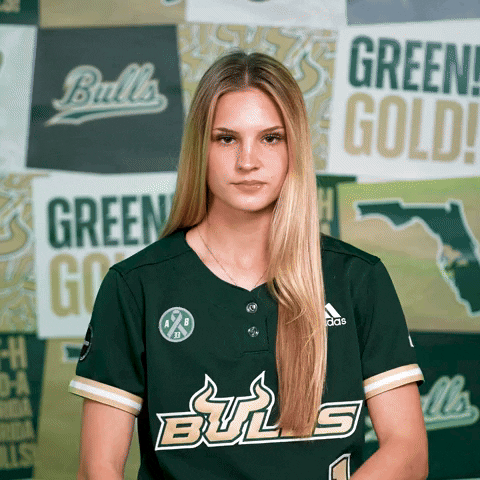 South Florida Horns Up GIF by USF Athletics
