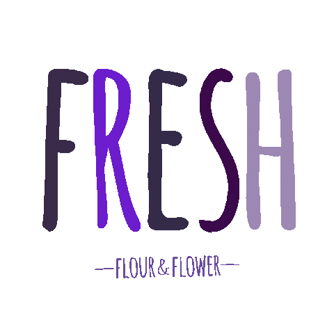 Flour and Flower Bakery Sticker