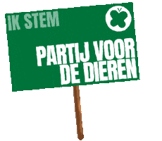 Stem Pvdd Sticker by Partij voor de Dieren