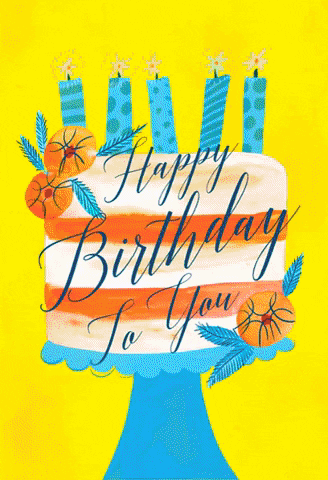 Send For Free Happy Birthday Gif By Greetings Island Find Share On Giphy