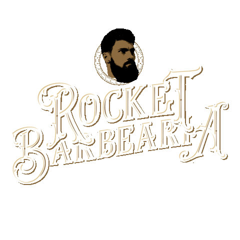 Hair Beard Sticker by Rocket Barbearia