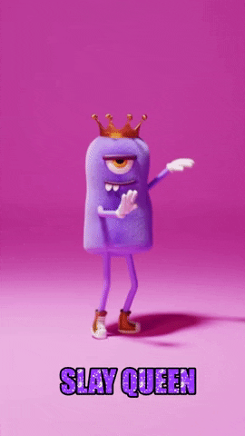 Queen Preach GIF by 3D Avatar Creator for Socials