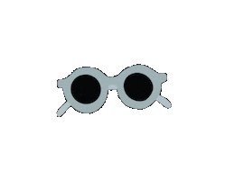 Glasses Oldschool Sticker