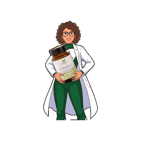 Vitamine Sticker by Funkenburgapotheke