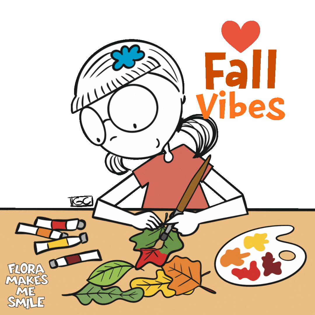 Fall Season Sticker