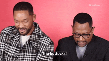 Will Smith Buttocks GIF by BuzzFeed