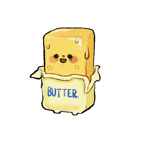 Butter Melting Sticker for iOS & Android GIPHY