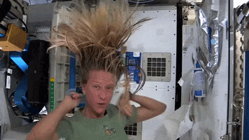good hair day space GIF by Diversify Science Gifs
