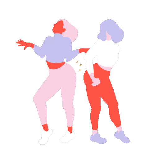 Shake It Dancing Sticker by Sara Andreasson