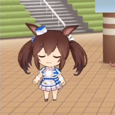 Chibi Umamusume GIF