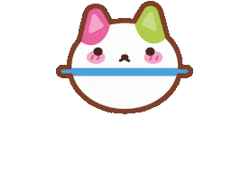Cat Neko Sticker by MostCutest.EU