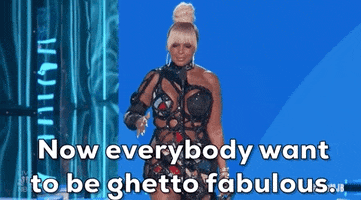 Mary J Blige Ghetto Fabulous GIF by Billboard Music Awards