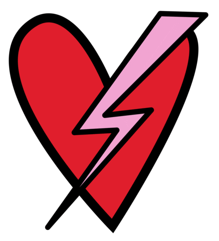 I Love You Heart Sticker by Camila Canabal