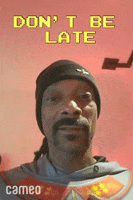 Dont Be Late Snoop Dogg GIF by Cameo