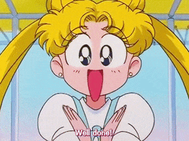 Sailor Moon Good Job GIF