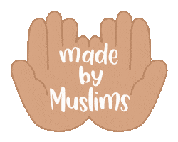 Made By Muslims Sticker by My Salah Mat