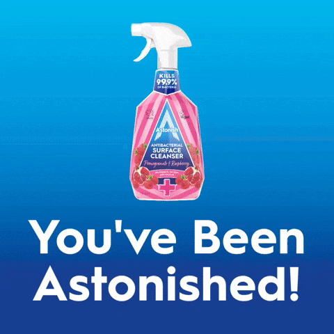 GIF by Astonish Cleaning Products