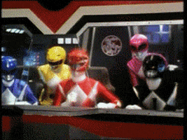 power rangers frog GIF