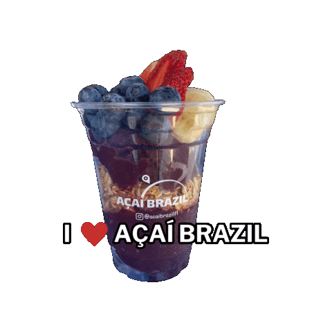 Açaí Brazil Sticker