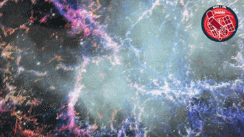 Crab Nebula Rainbow GIF by ESA/Hubble Space Telescope