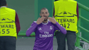 La Liga Kiss GIF by Real Madrid