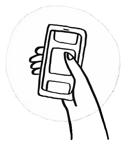 Social Media Illustration Sticker