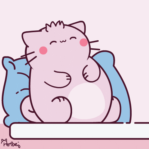 Thinking Sleepycat GIF by Pembe