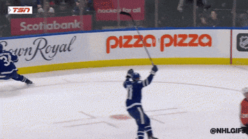 Toronto Maple Leafs Goal GIF by NHL