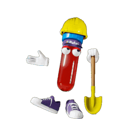 Worker Saha Sticker by Puhti / Vital