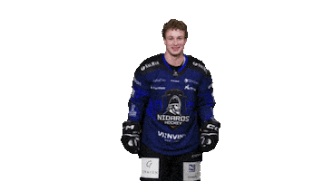 Happy Ice Hockey Sticker by Nidaros Hockey