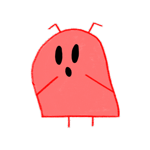 Cute Alien Omg Sticker