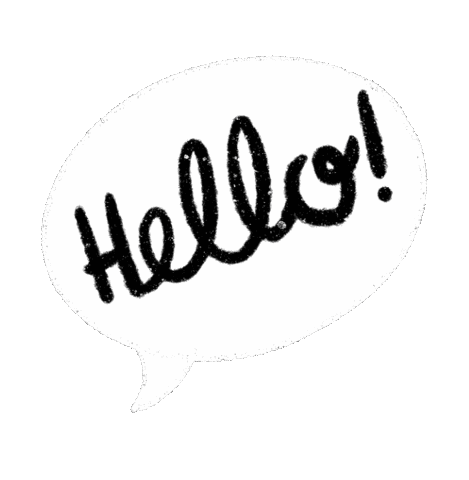 Sticker Hello Sticker