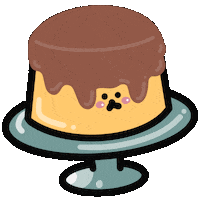 Dessert Pudding Sticker by Playbear520_TW