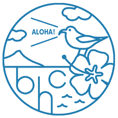 Aloha Blueheaven Sticker by BLUE HEAVEN COMPANY