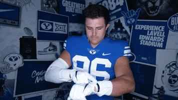 Byu Football Time GIF by BYU Cougars