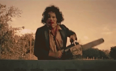 texas chainsaw massacre halloween GIF by Challenger
