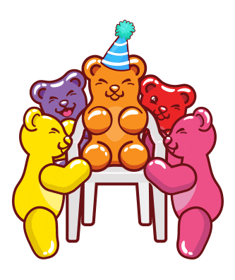Birthday Sweetweet Sticker by sweetstore