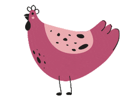 Chicken Gallina Sticker