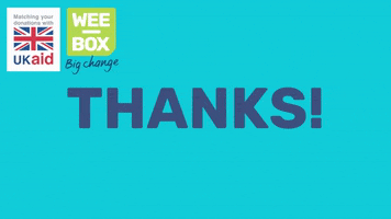 Weebox Thank You GIF by SCIAF