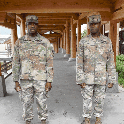 Us Army Agree GIF by GoArmy